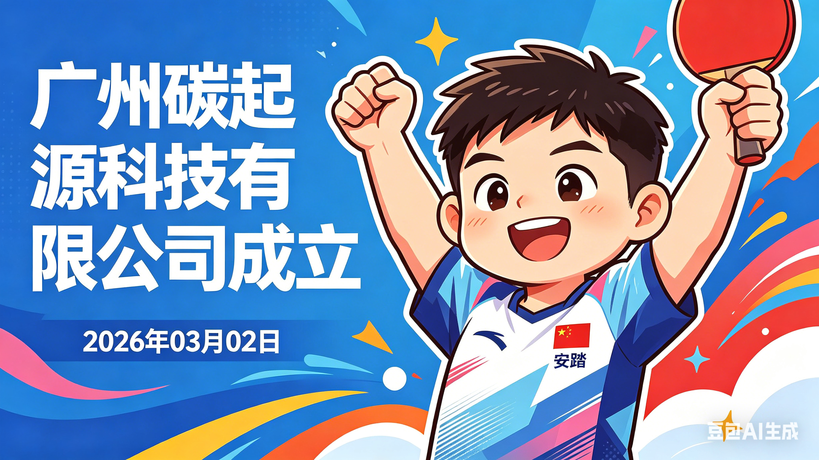 热烈祝贺广州碳起源科技有限公司成立